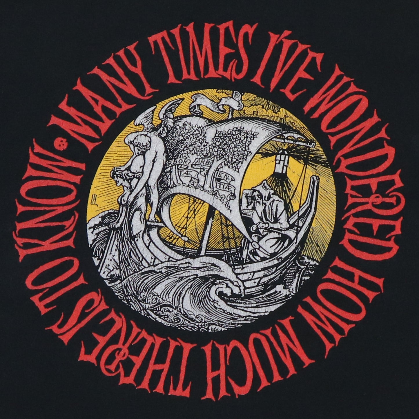 1994 Led Zeppelin Over The Hills Shirt