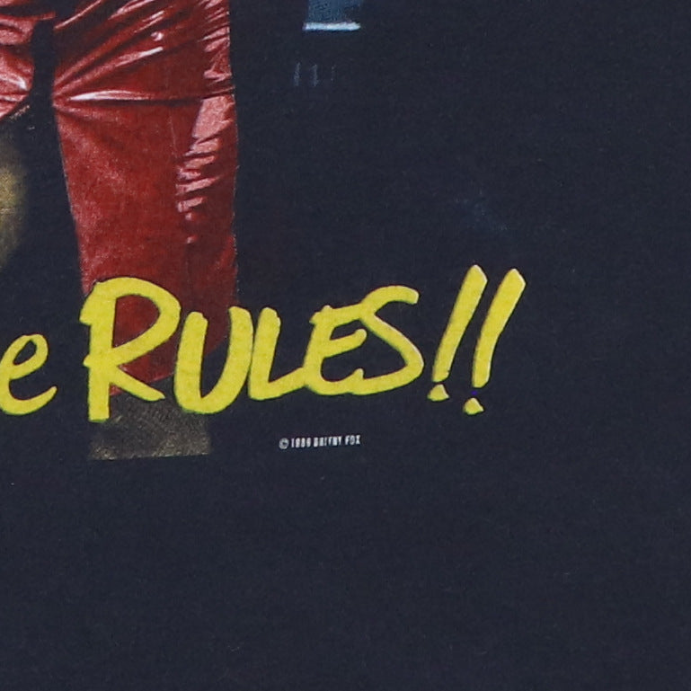 1989 Britny Fox Break All The Rules Tour Shirt
