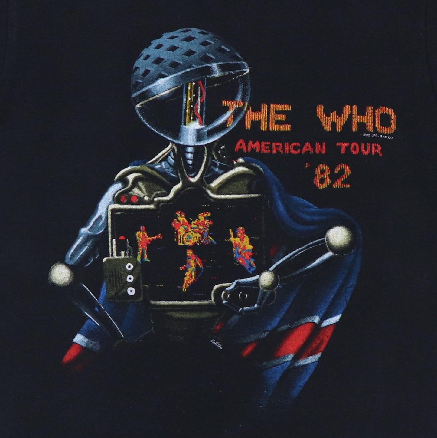 1982 The Who It's Hard Tour Shirt