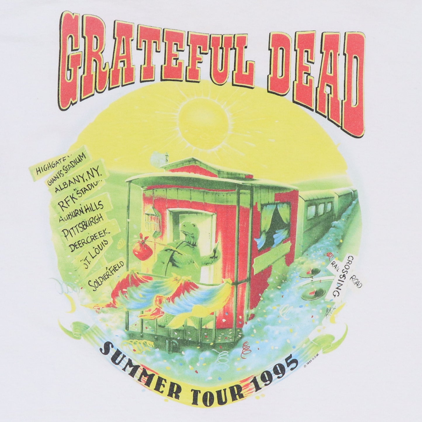 1995 Grateful Dead Summer Tour Shirt