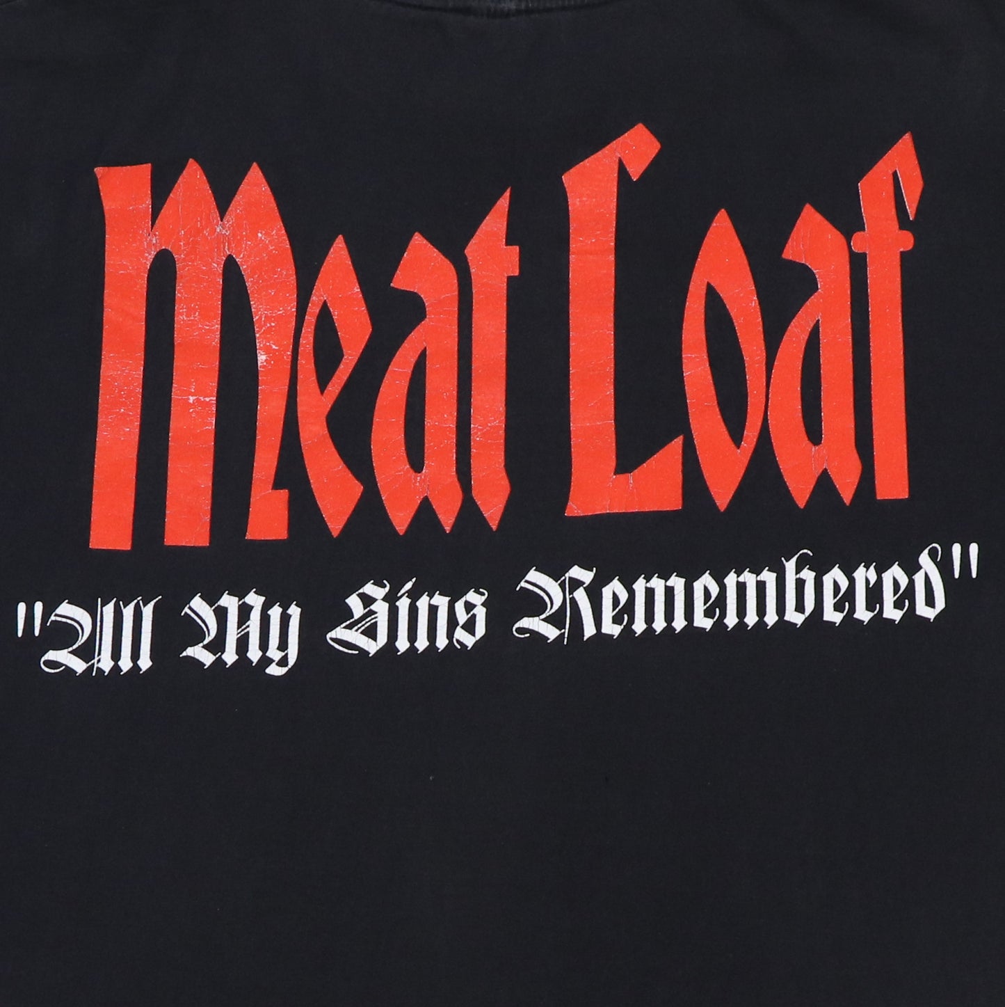 1994 Meat Loaf All My Sins Remembered Shirt