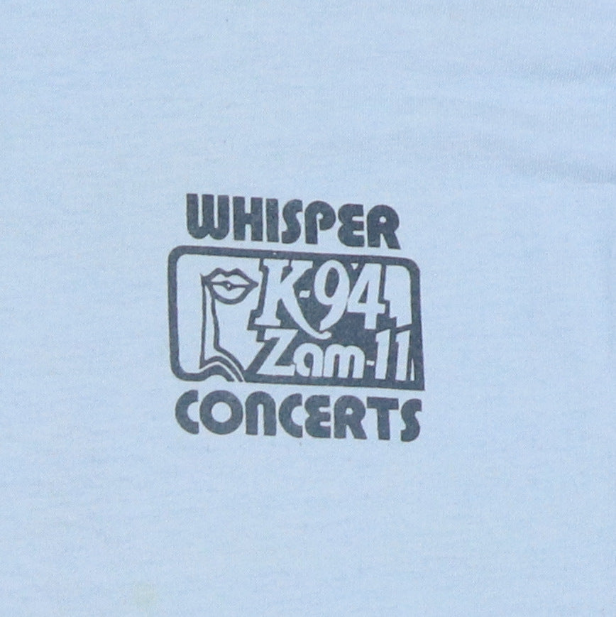 1981 Rolling Stones Whisper Concerts Tour Shirt