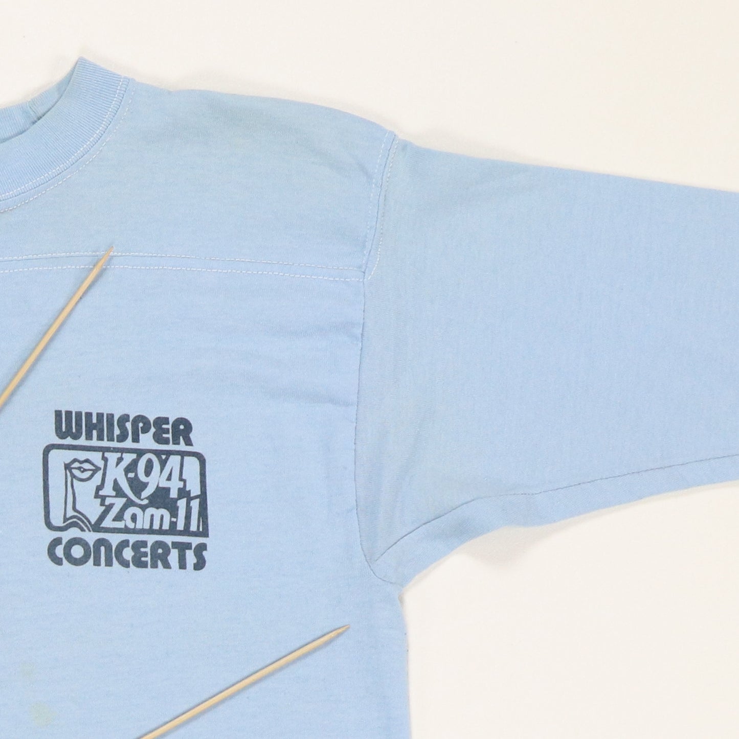 1981 Rolling Stones Whisper Concerts Tour Shirt