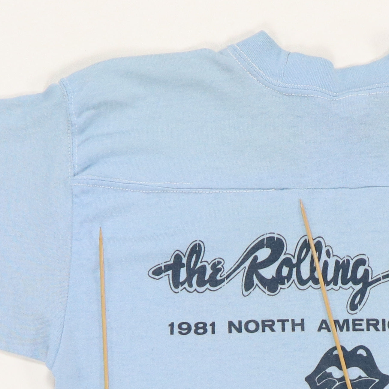 1981 Rolling Stones Whisper Concerts Tour Shirt