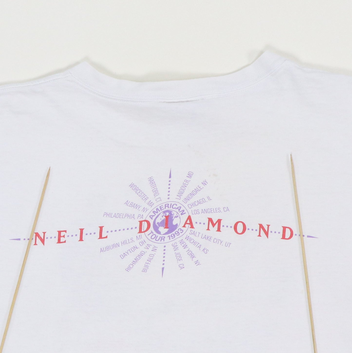 1993 Neil Diamond American Tour Shirt