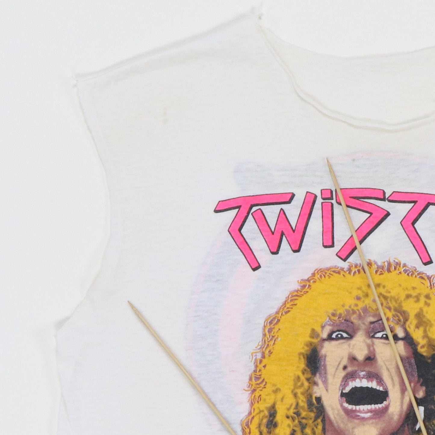 1980s Twisted Sister Sleeveless Shirt