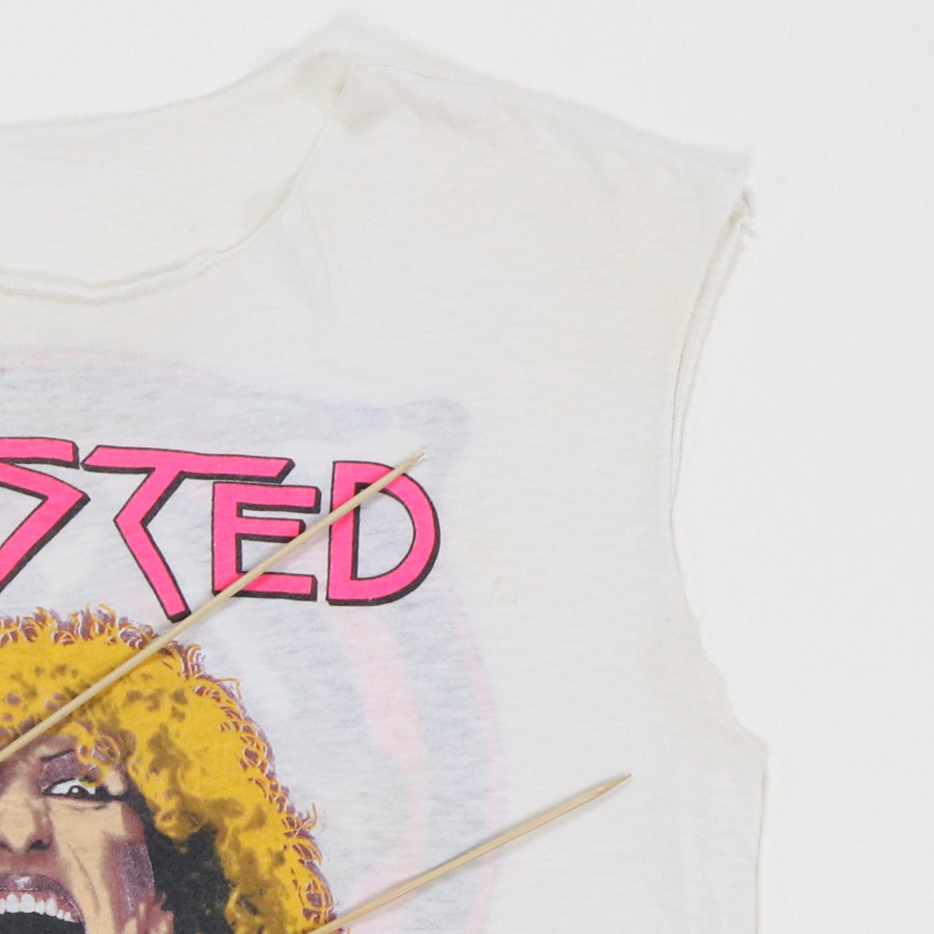 1980s Twisted Sister Sleeveless Shirt