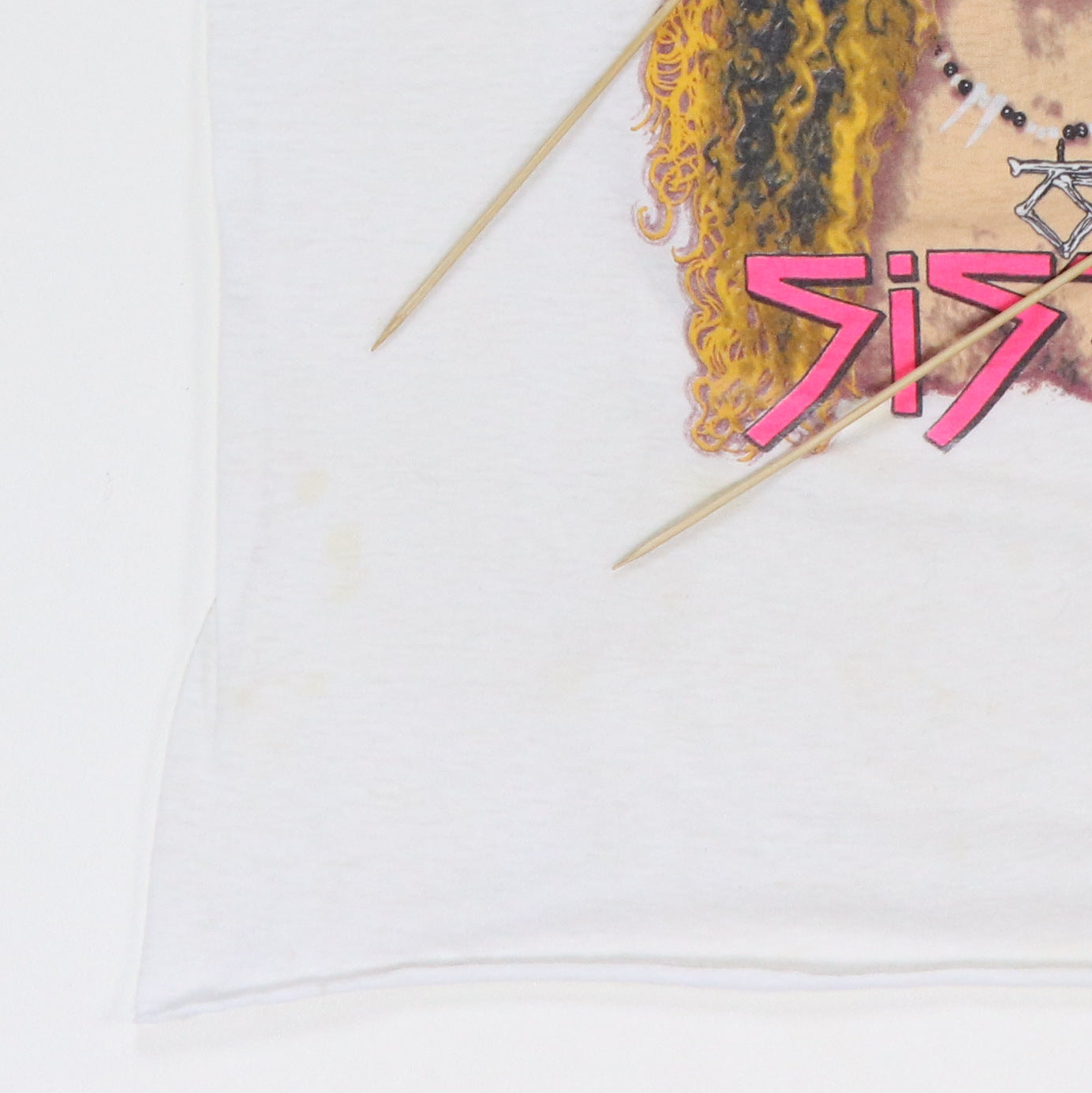 1980s Twisted Sister Sleeveless Shirt