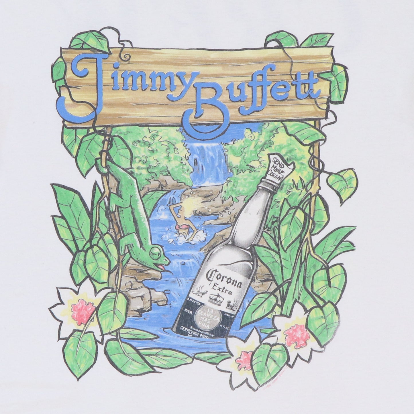 1992 Jimmy Buffett Crew Tour Shirt