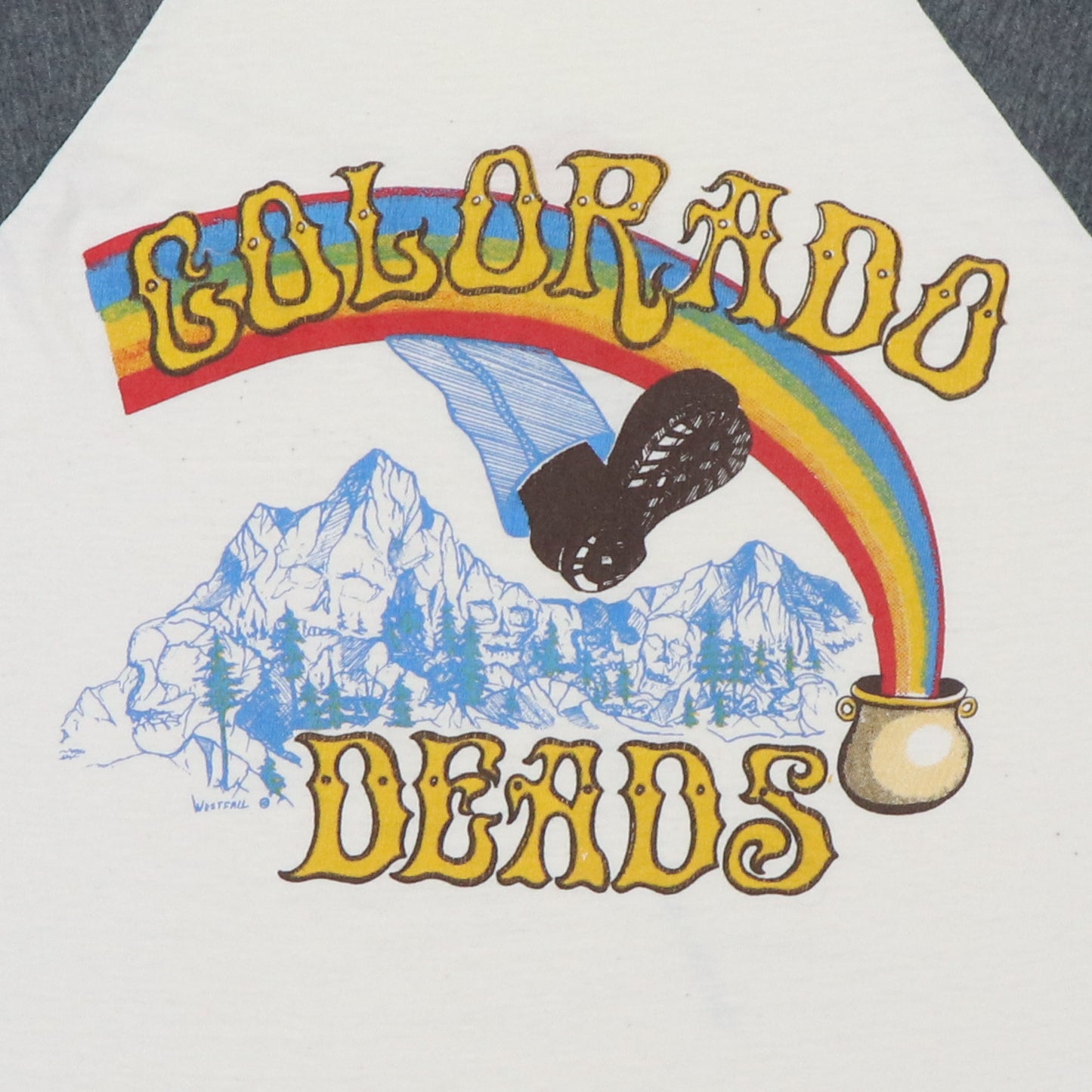 1974 Grateful Dead Colorado Deads Jersey Shirt