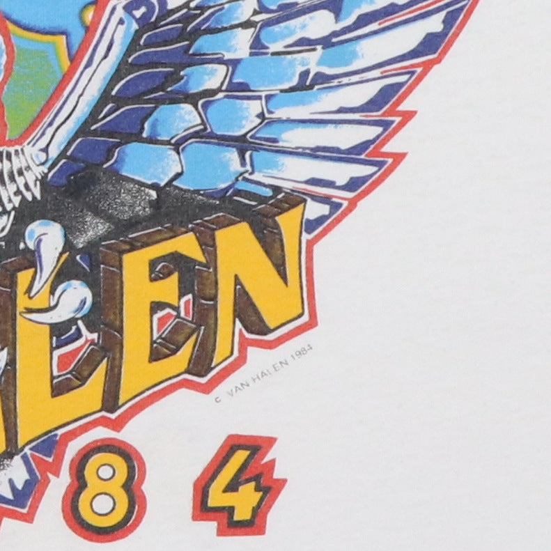 1984 Van Halen World Tour Jersey Shirt