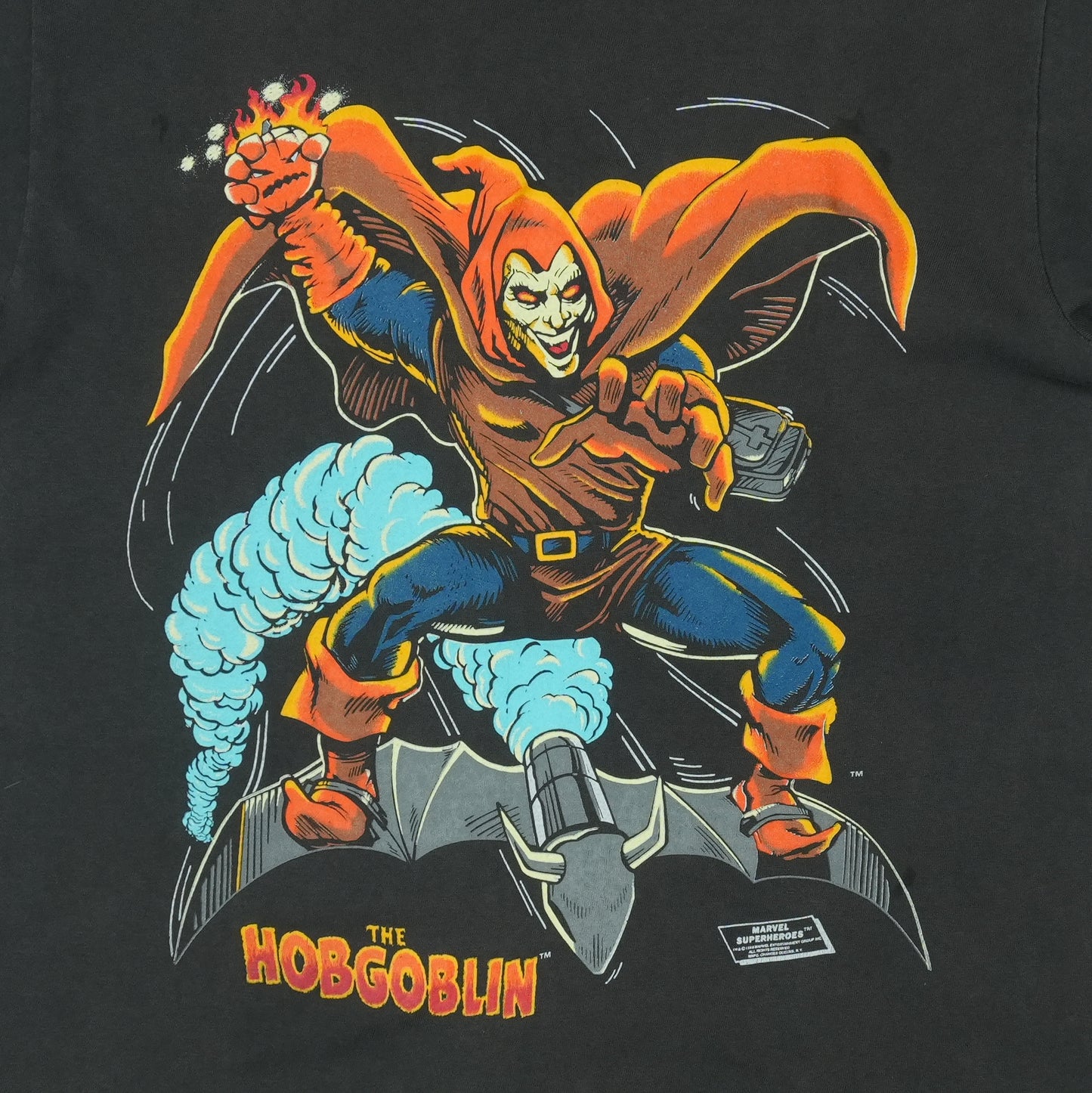 1990s Hobgoblin Marvel Shirt Detail