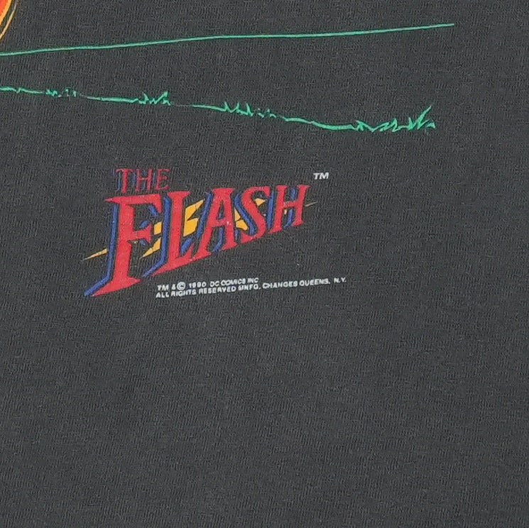 1990 Flash DC Comics Shirt Detail