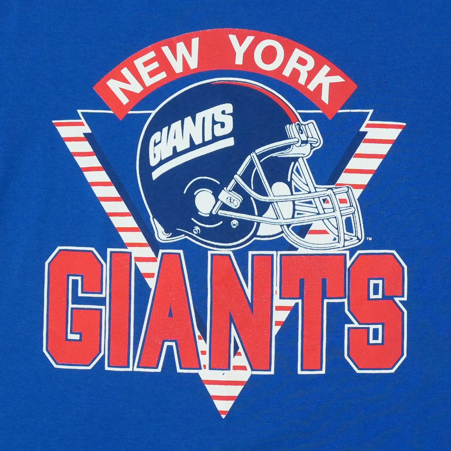 1980s New York Giants Shirt Detail