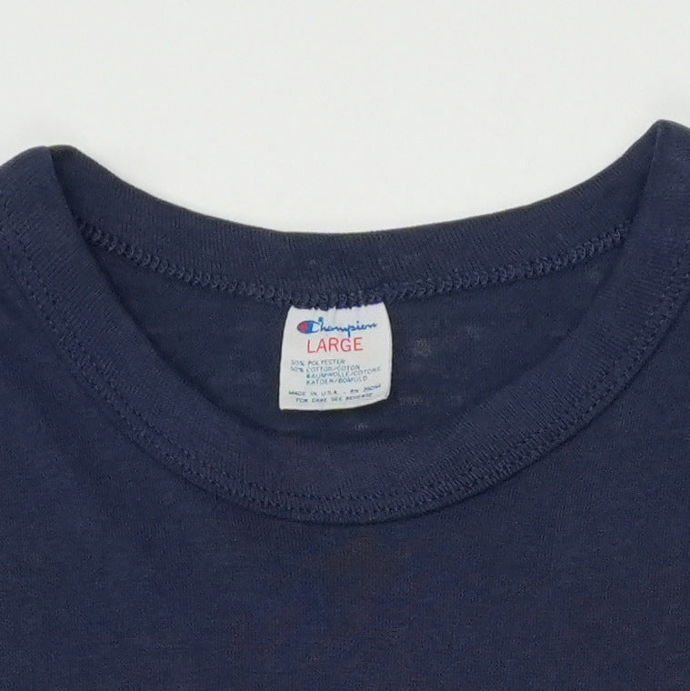 1980s New York Yankees Champion Shirt Detail