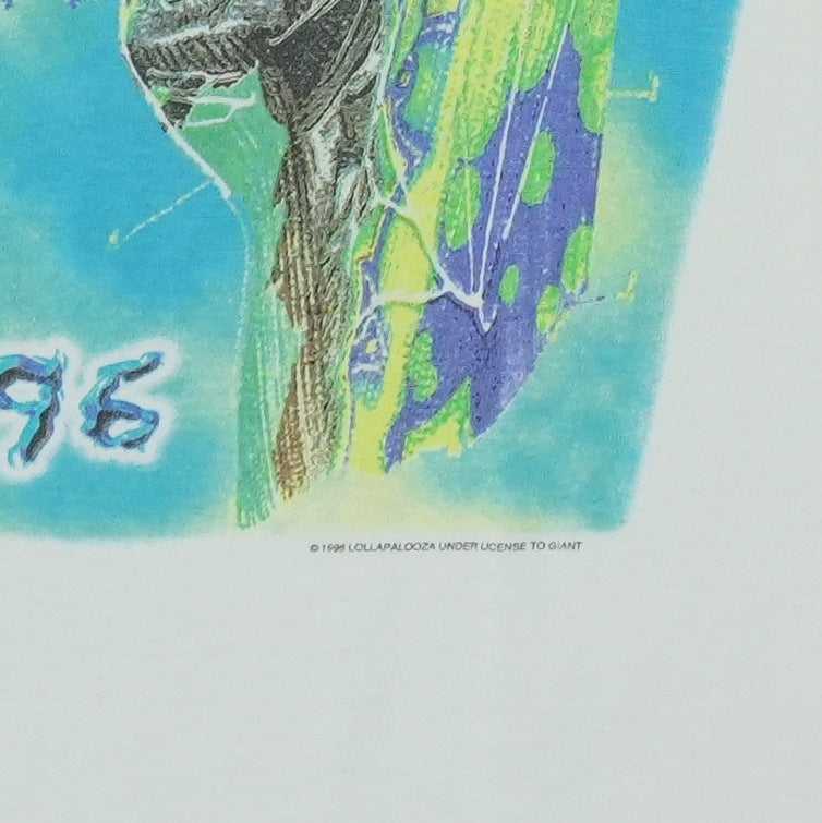 1996 Lollapalooza Tour Shirt Detail