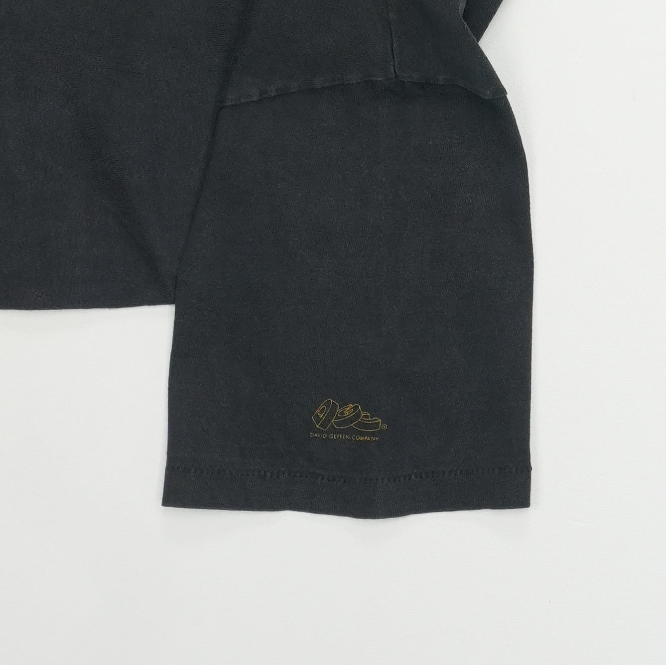 1991 Nirvana Smiley Geffen Promo Shirt Detail