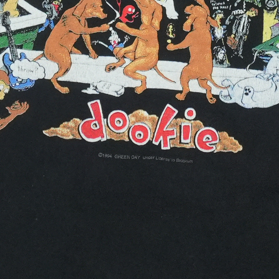 1994 Green Day Dookie Shirt Detail