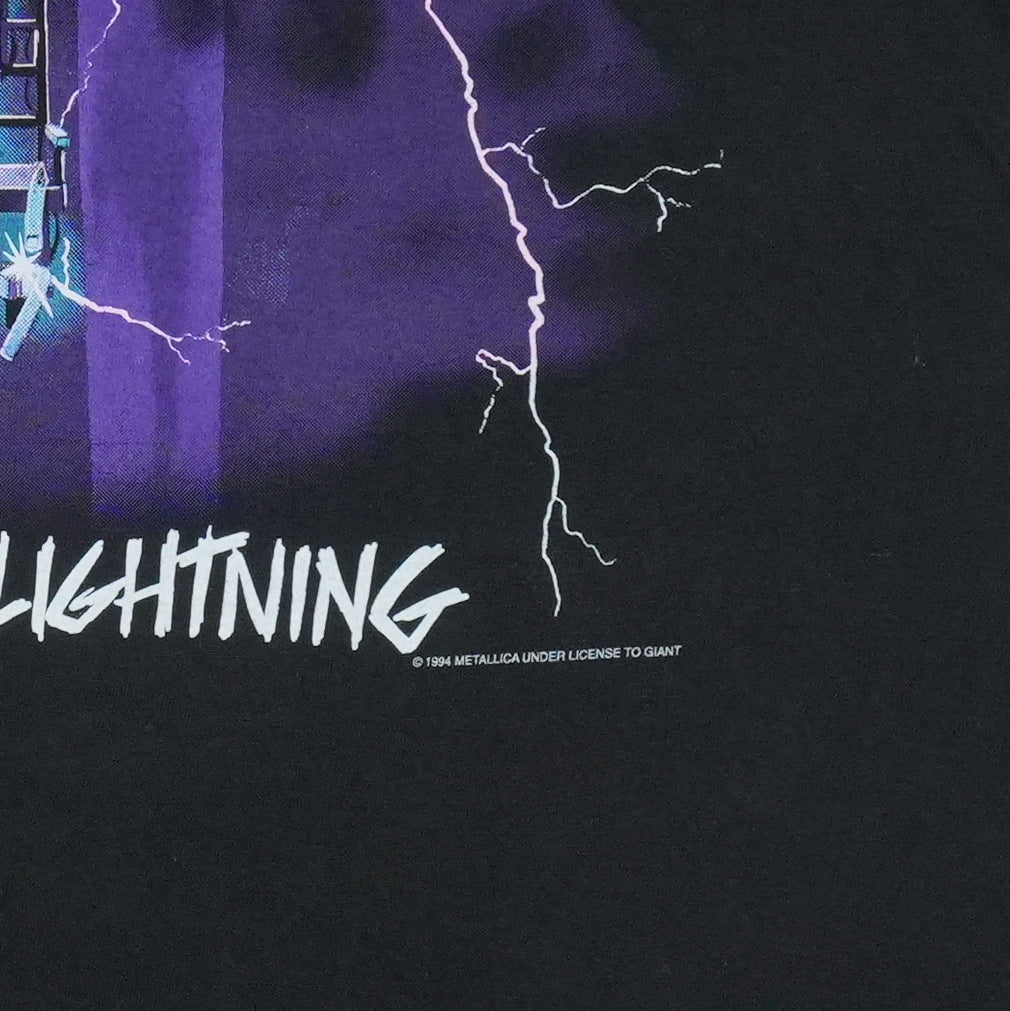 1990s Metallica Ride The Lightning Shirt