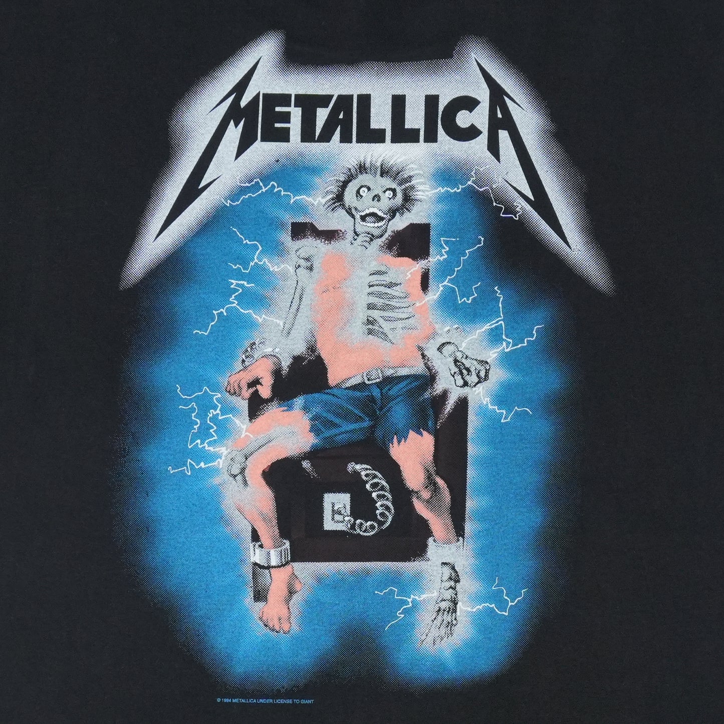 1990s Metallica Ride The Lightning Shirt