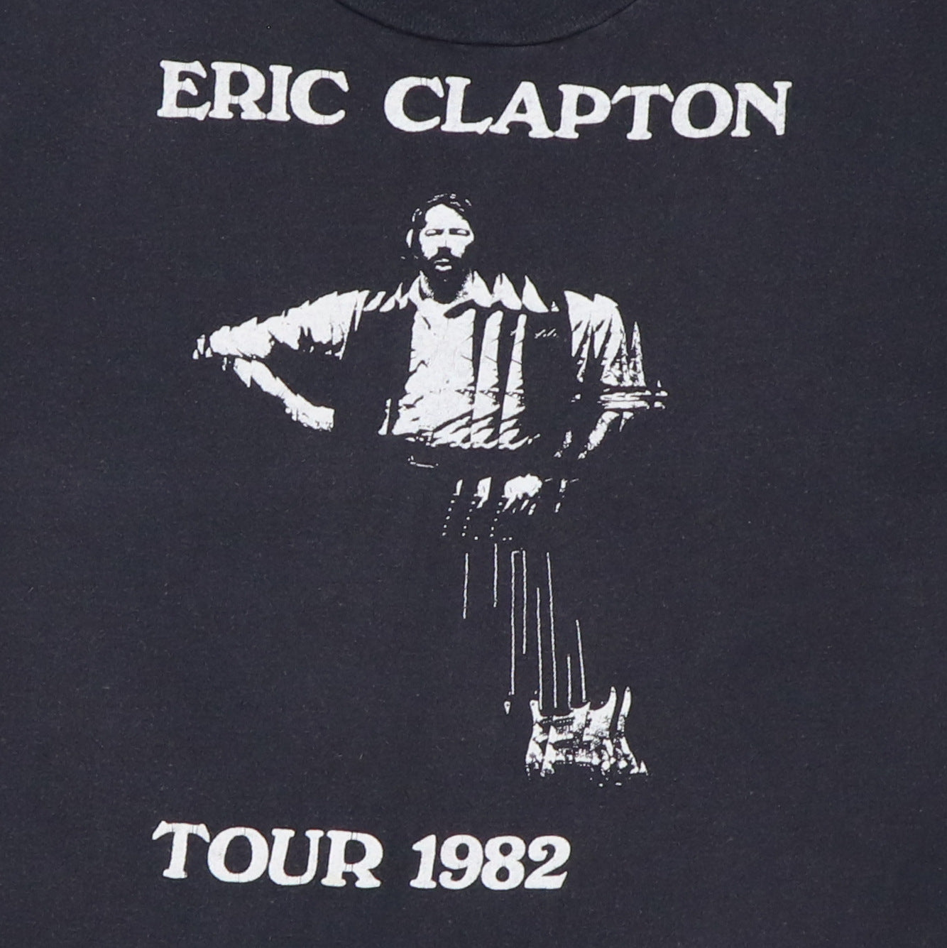 1982 Eric Clapton Tour Shirt