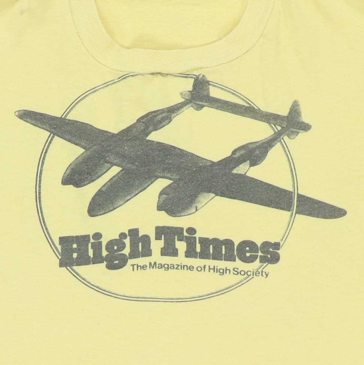1970s High Times Magazine Of High Society Shirt