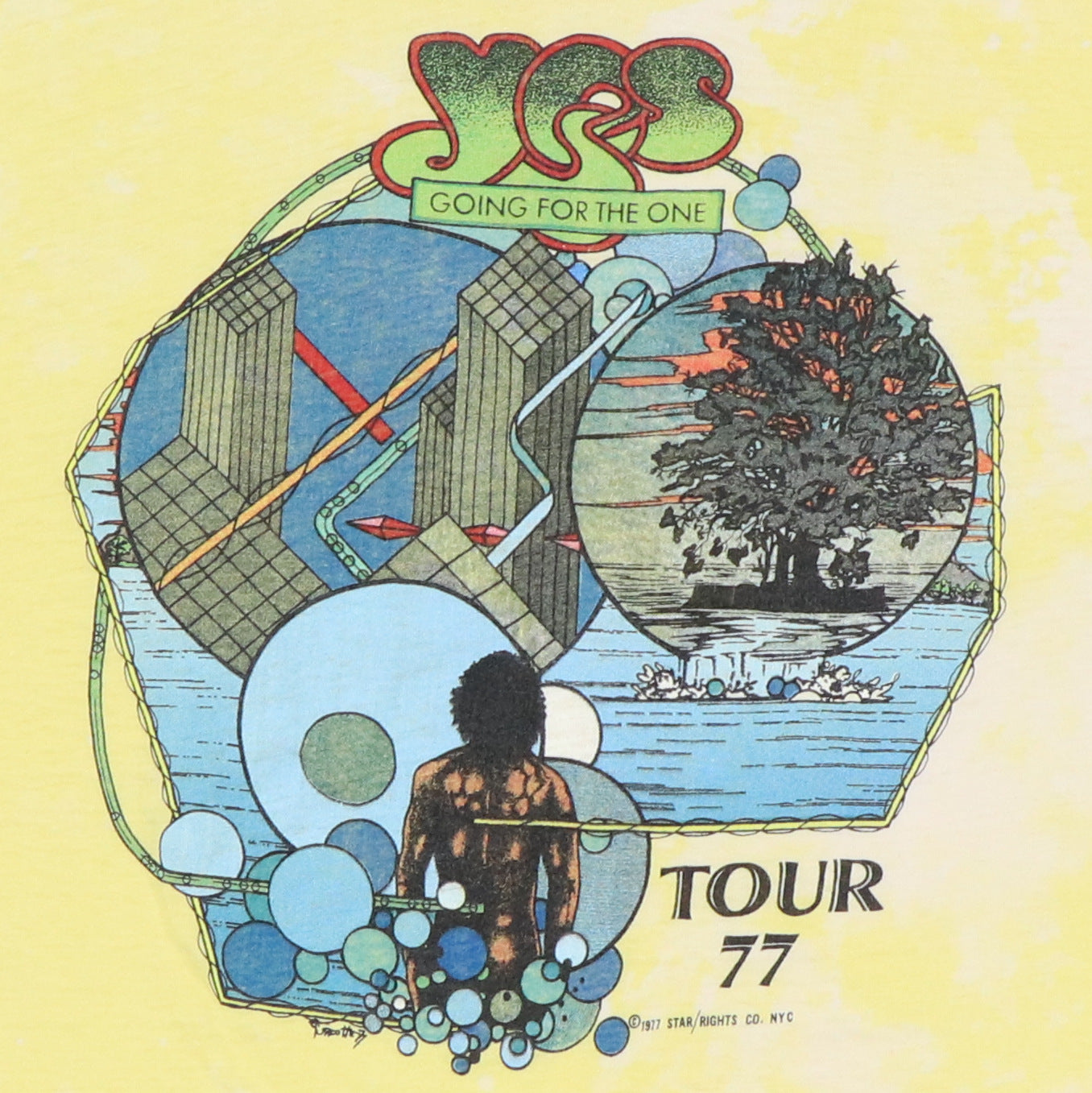 1977 Yes Tour Shirt