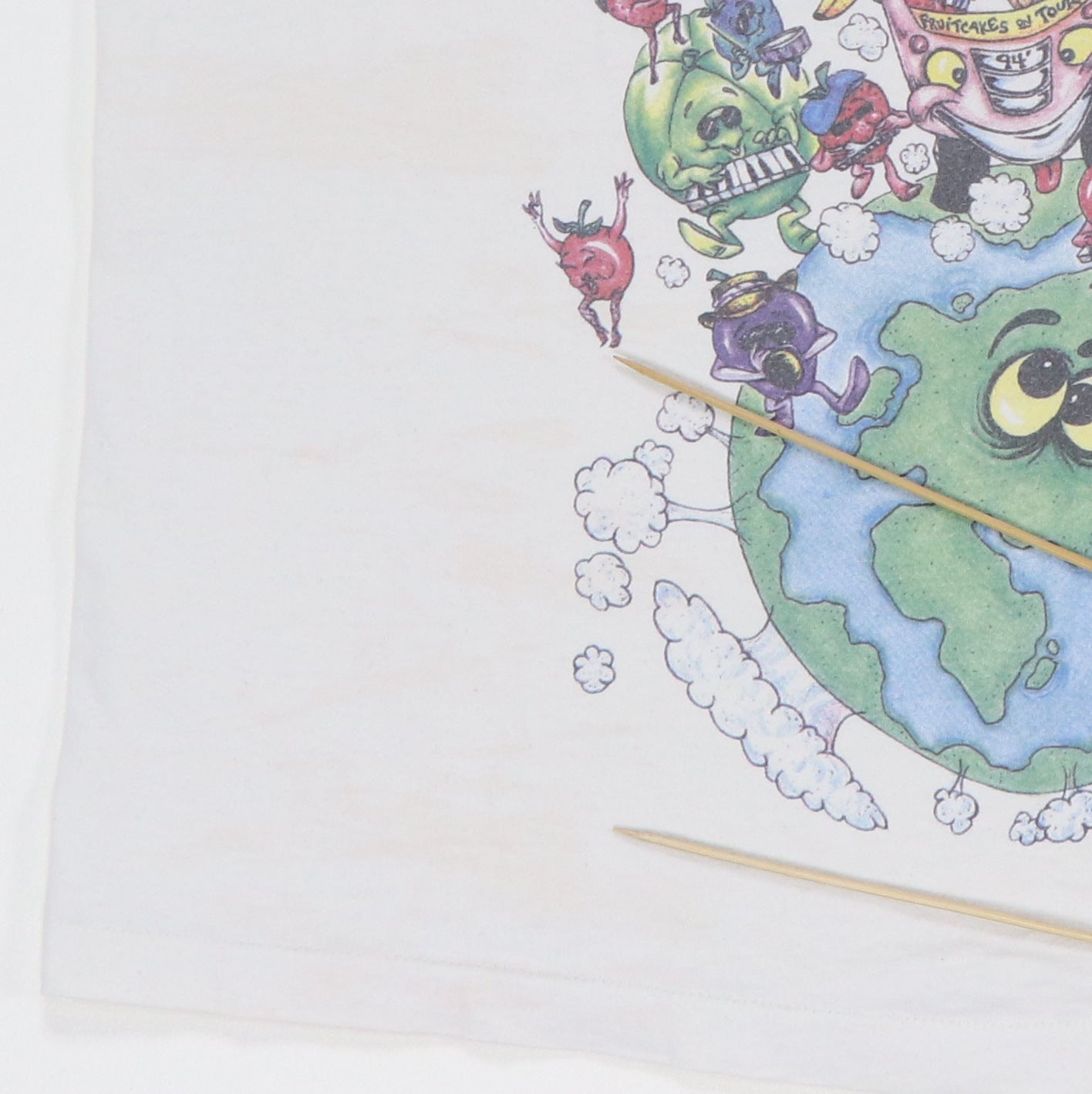 1994 Jimmy Buffet Fruitcakes On Tour Shirt