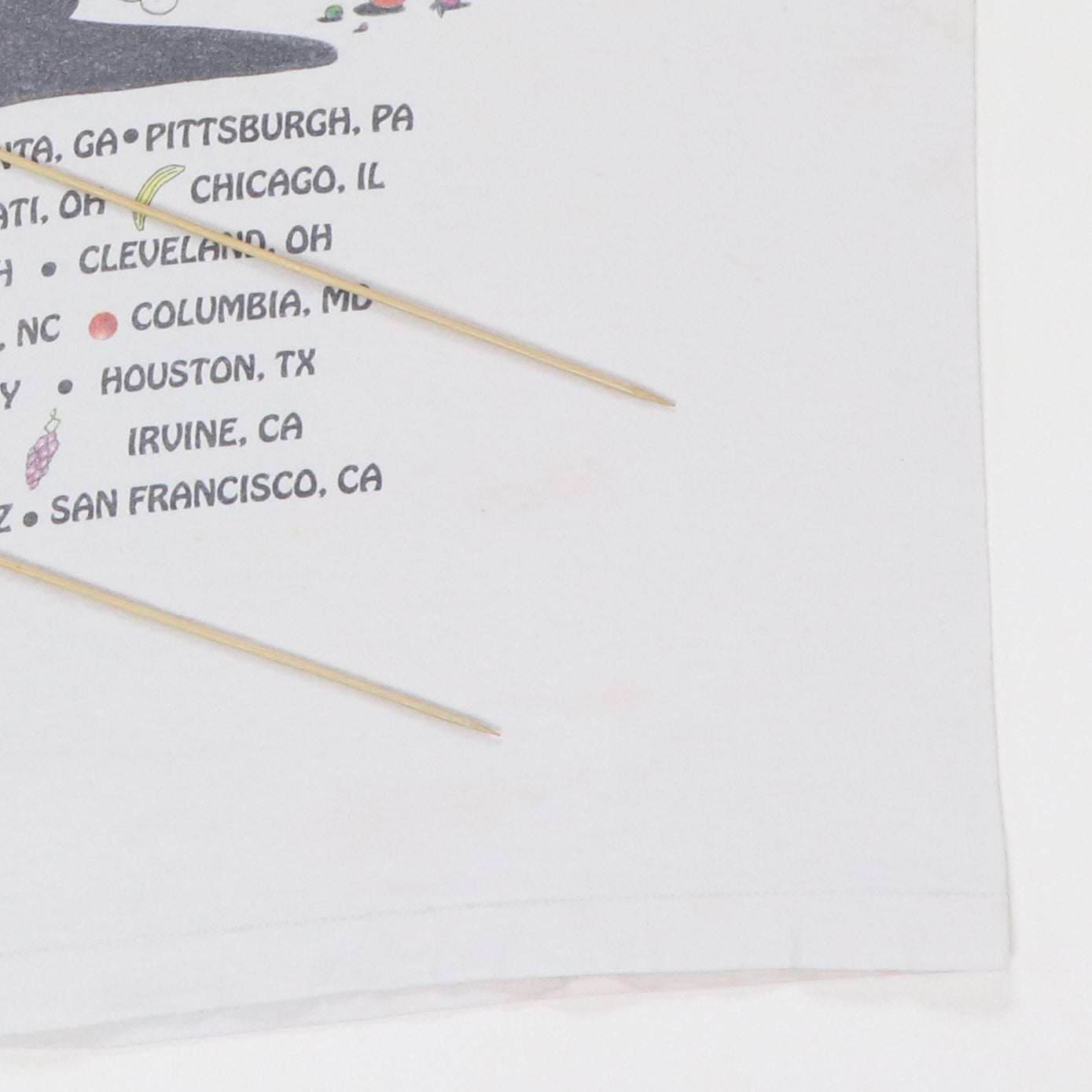 1994 Jimmy Buffet Fruitcakes On Tour Shirt