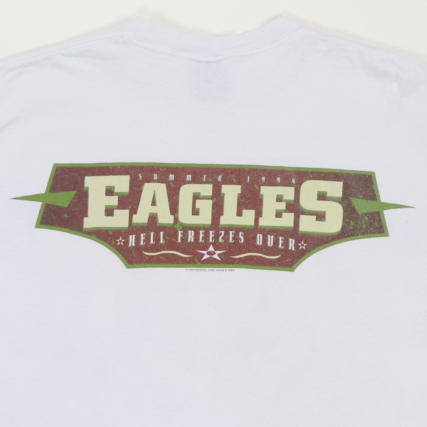 1994 Eagles Hell Freezes Over Tour Shirt