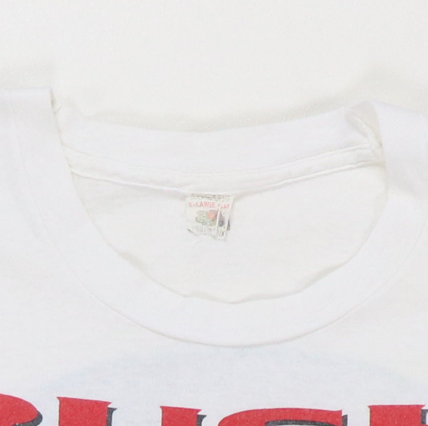 1987 Rush Hold Your Fire Tour Shirt