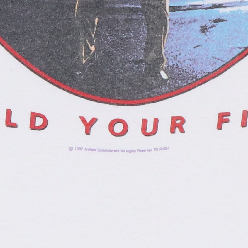 1987 Rush Hold Your Fire Tour Shirt
