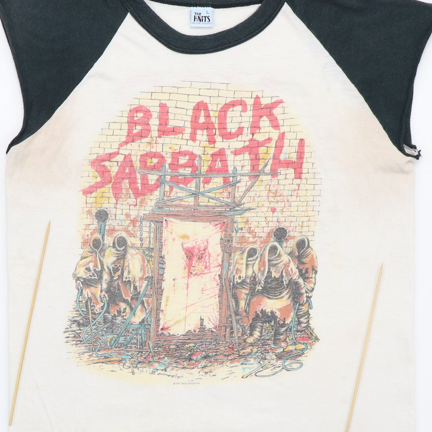 1981 Black Sabbath Mob Rules Tour Jersey Shirt