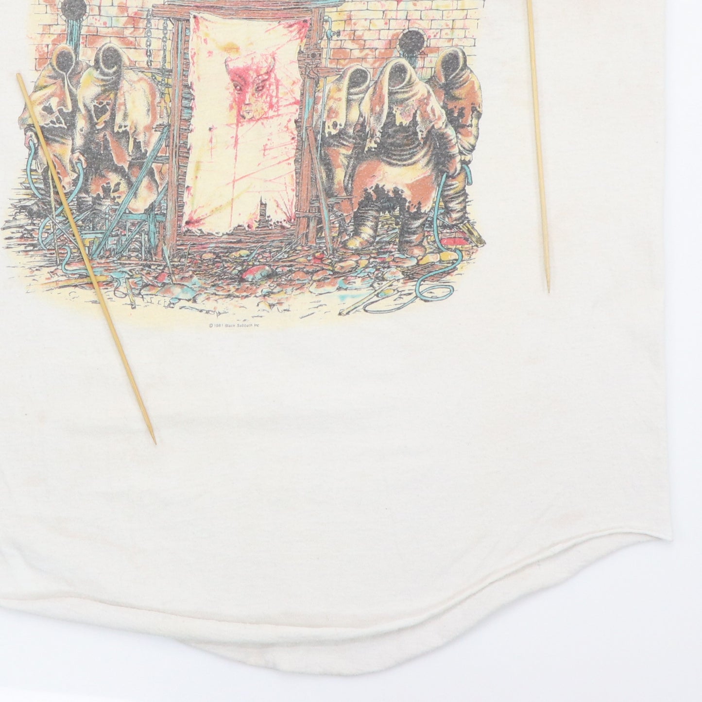 1981 Black Sabbath Mob Rules Tour Jersey Shirt