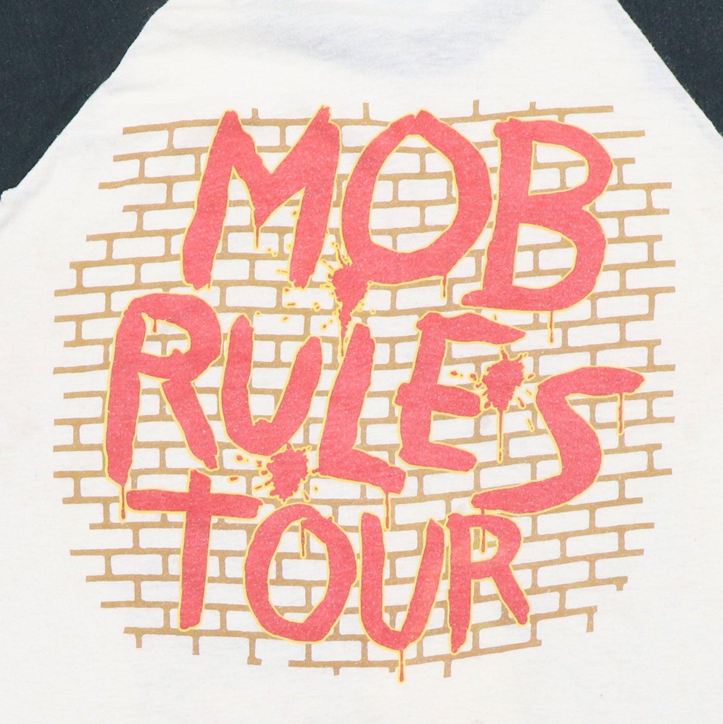 1981 Black Sabbath Mob Rules Tour Jersey Shirt