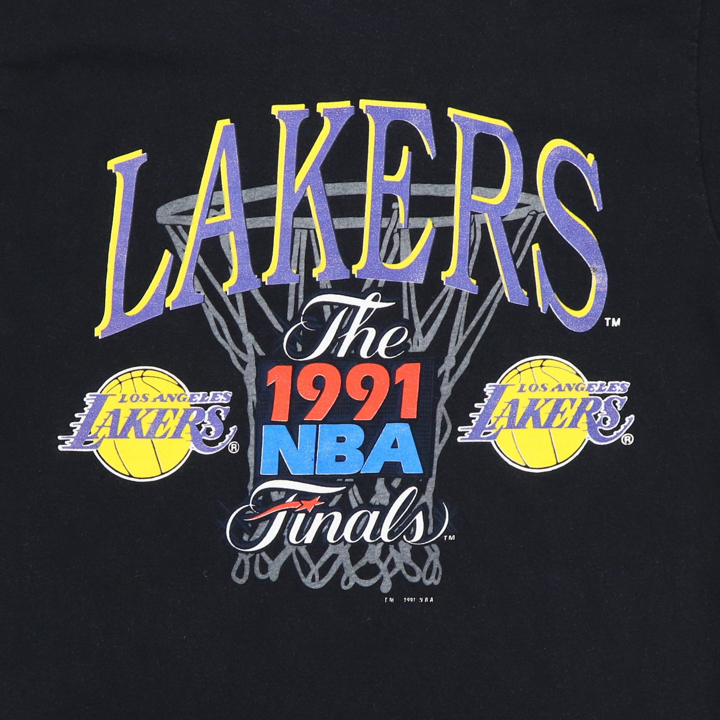 1991 Los Angeles Lakers Finals Shirt