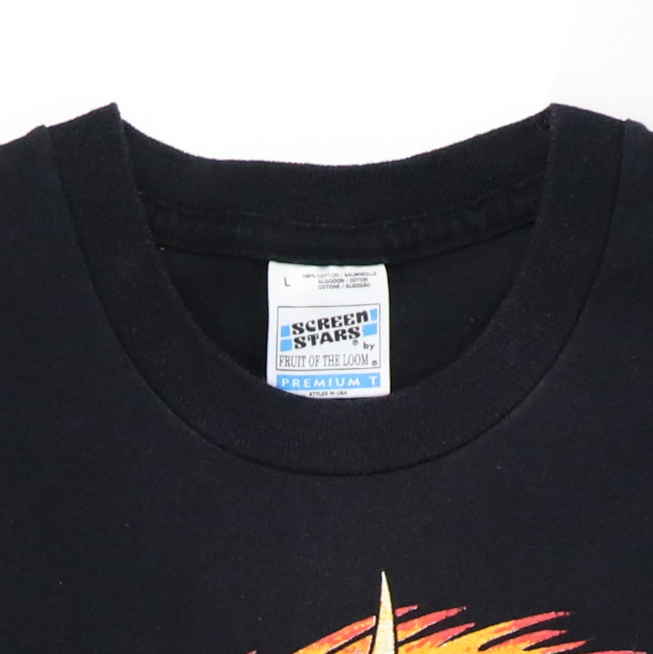 1995 Metallica Donnington Festival Shirt Detail