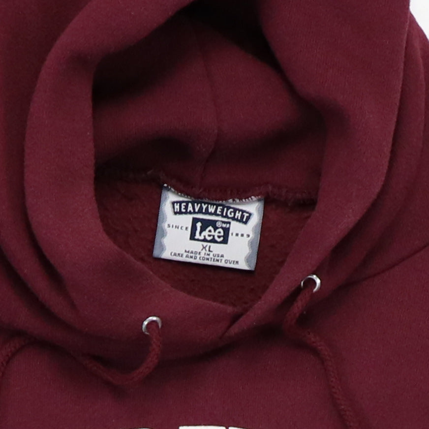 1990s Harvard University Hoodie Detail