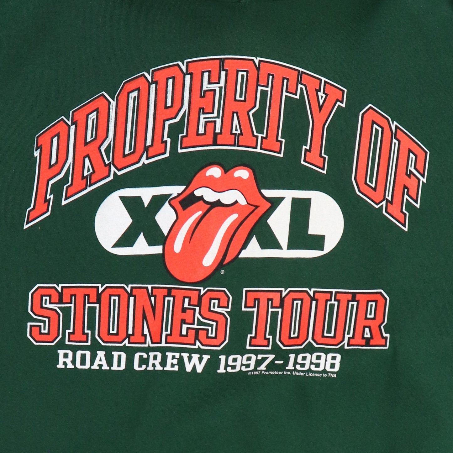 1997 Rolling Stones Road Crew Hoodie