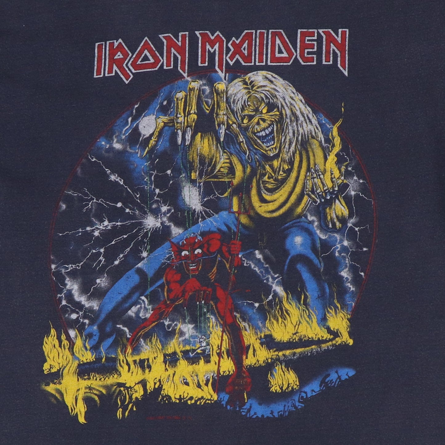 1982 Iron Maiden Number Of The Beast Shirt