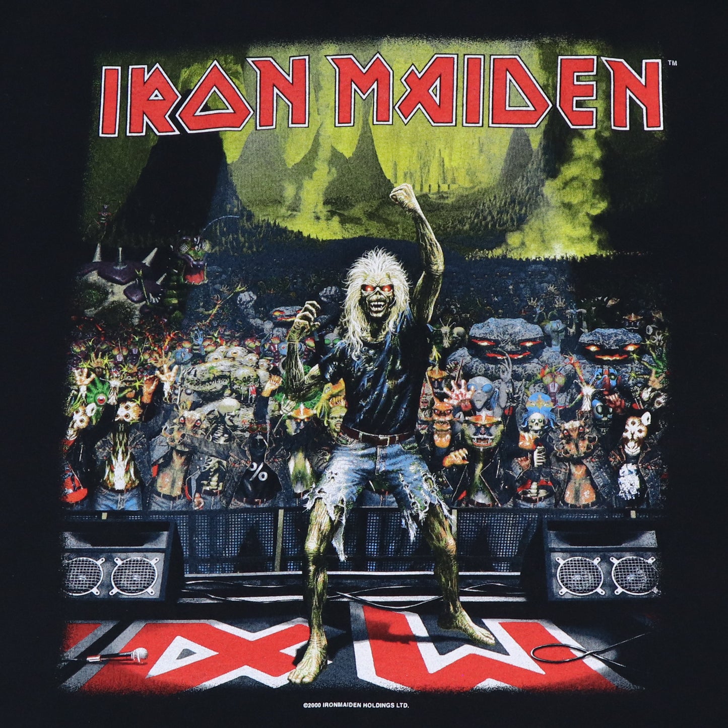 2000 Iron Maiden Brave New World Tour Shirt