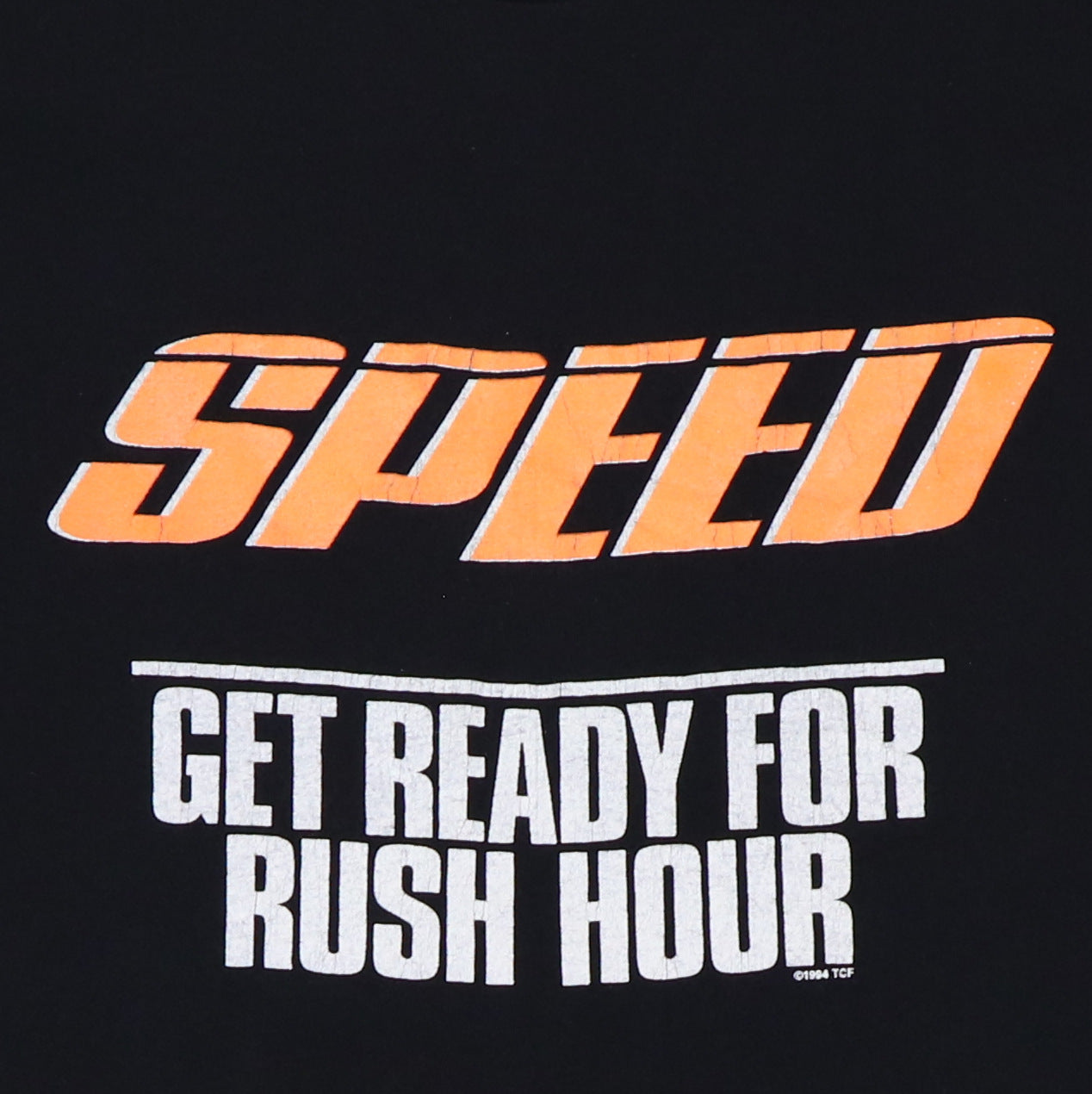 1994 Speed Get Ready For Rush Hour Movie Promo Shirt