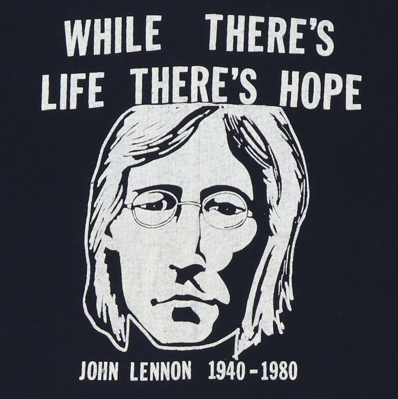 1980s John Lennon Memorial Shirt