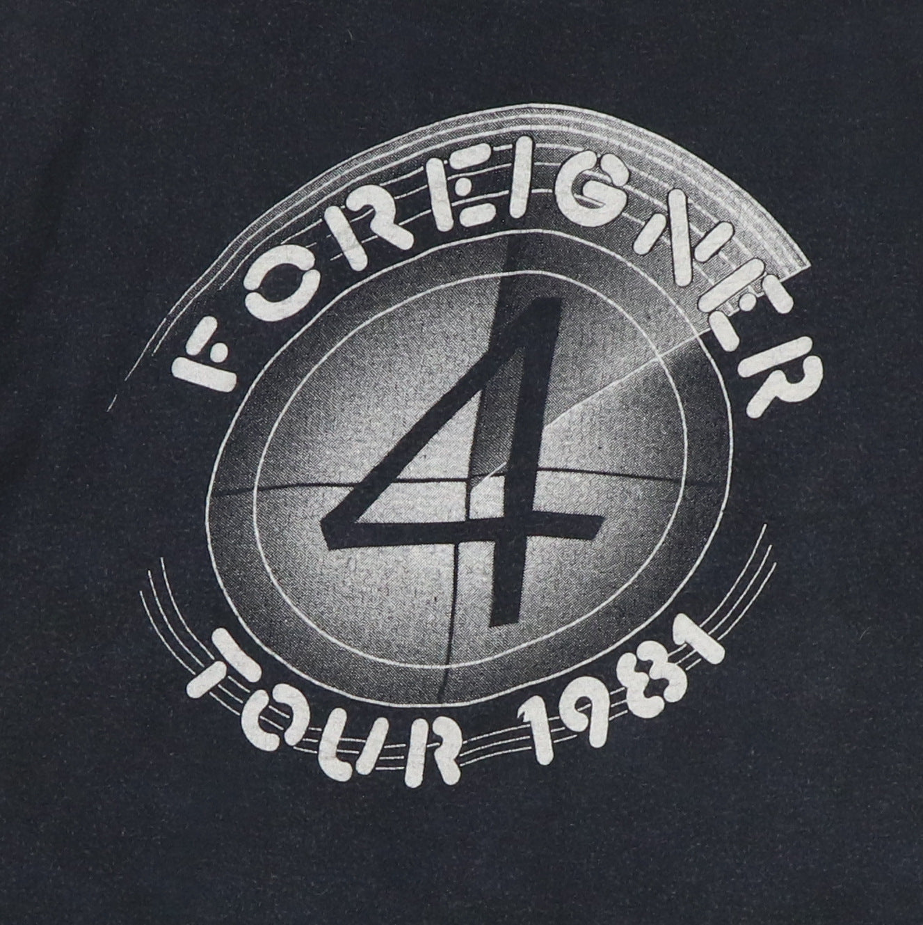 1981 Foreigner Tour Shirt