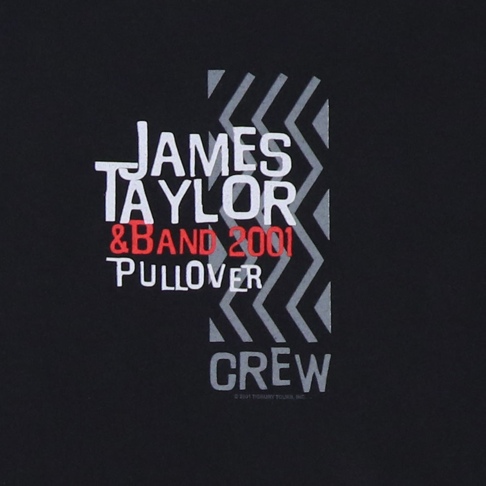 2001 James Taylor Pullover Crew Shirt