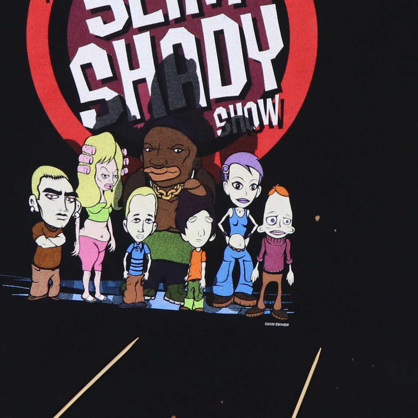 2000 Eminem Slim Shady Show Shirt
