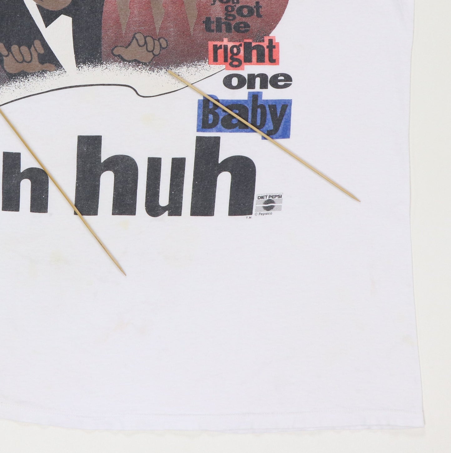 1990s Ray Charles Right One Baby Pepsi Shirt