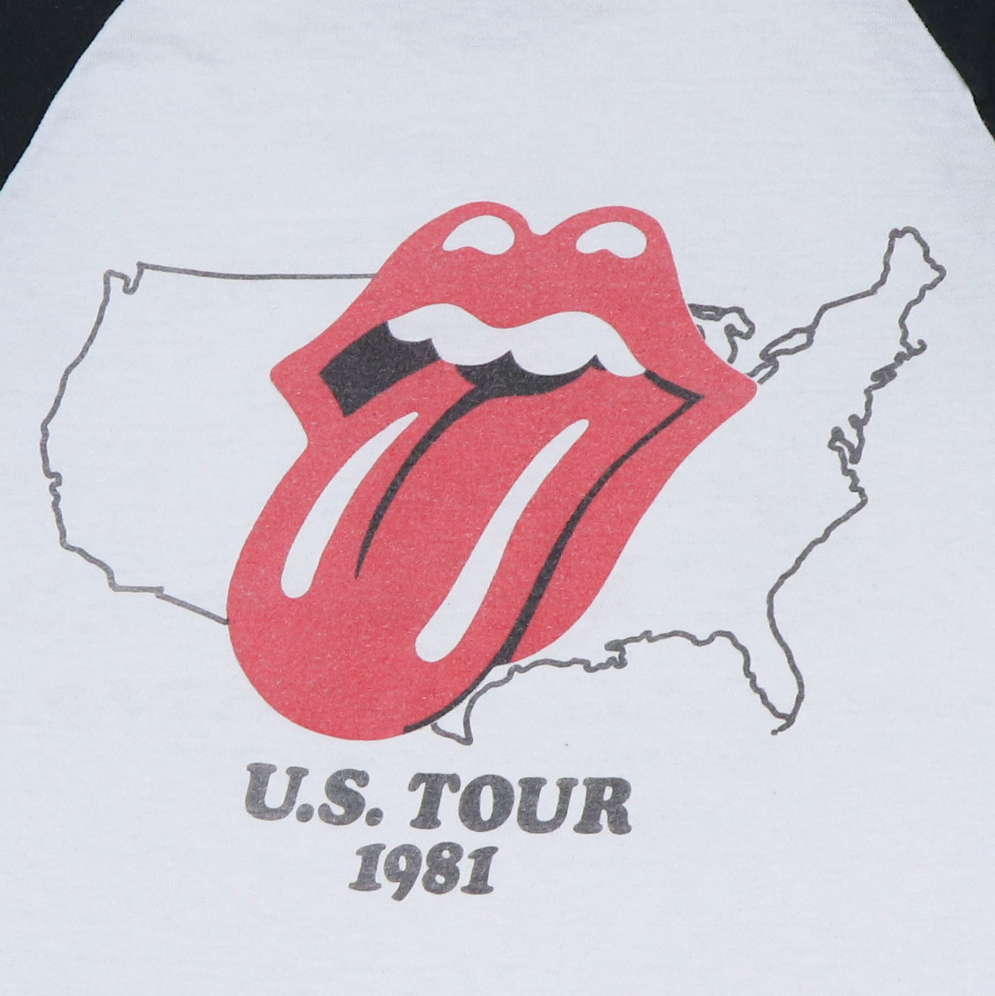 1981 Rolling Stones Louisiana Concert Jersey Shirt