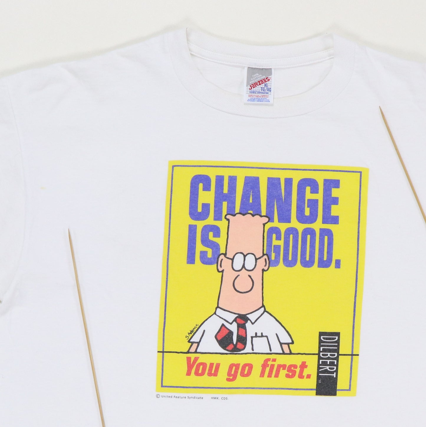 1990s Dilbert Change Is Good You Go First Shirt