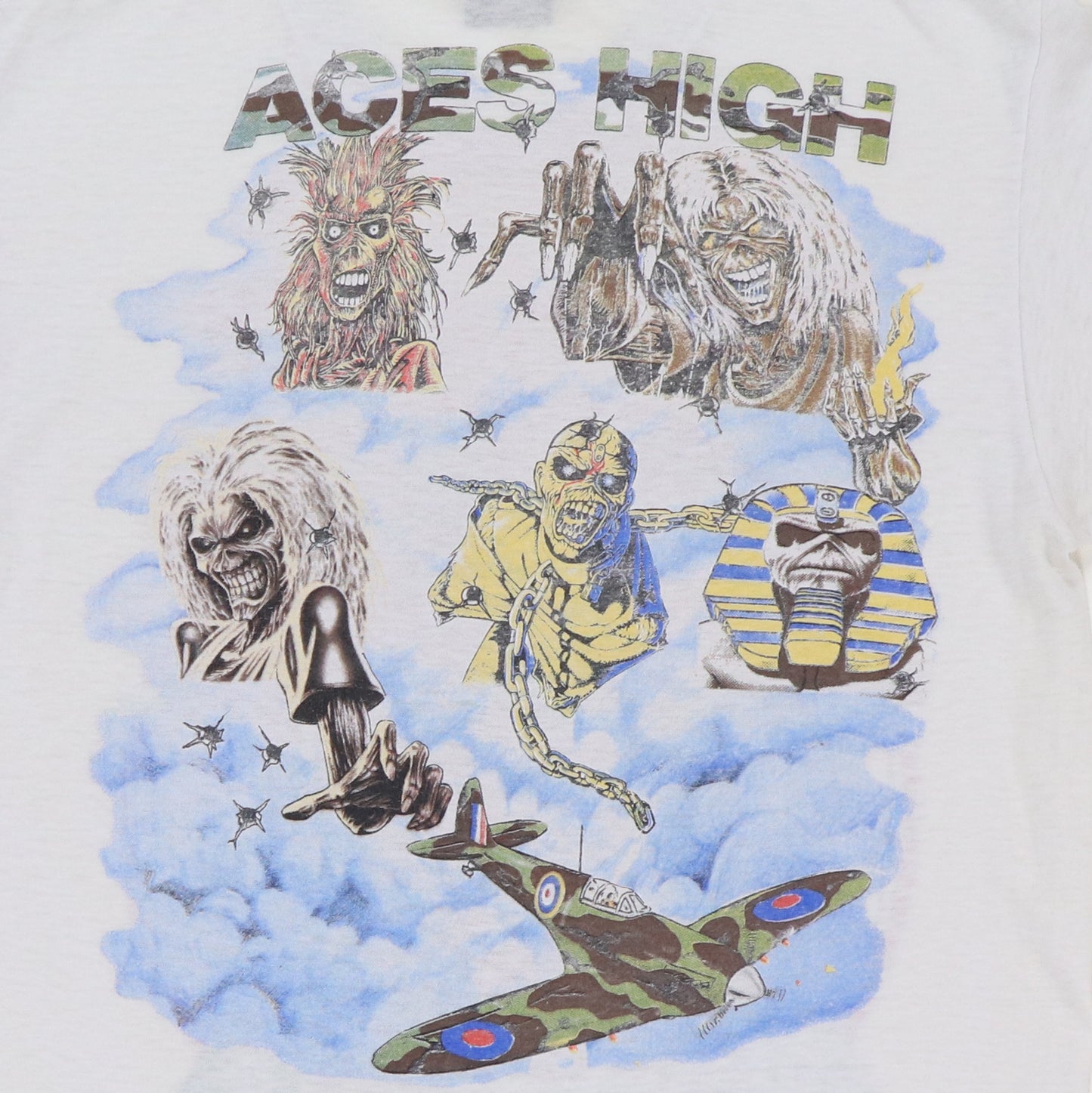 1984 Iron Maiden Aces High Shirt